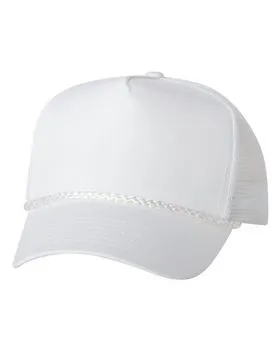 8804H Valucap Five-Panel Mesh-Back Trucker Cap