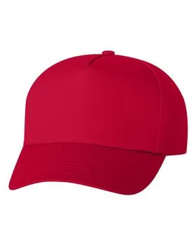 8869 Valucap Five-Panel Twill Cap