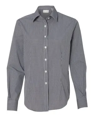 13V0226 Van Heusen Womens Gingham Check Shirt
