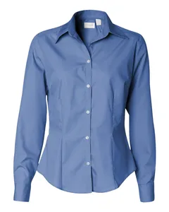 13V0114 Van Heusen Womens Silky Poplin Shirt