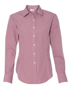 13V0226 Van Heusen Womens Gingham Check Shirt
