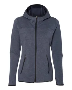 W18700 Weatherproof Womens HeatLast Fleece Tech Full-Zip Hooded Sweatshirt