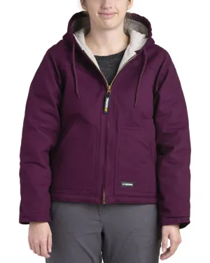 WHJ43 Berne Ladies Softstone Hooded Coat