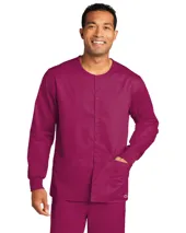 WW3080 Wonderwink Unisex WorkFlex Snap-Front Scrub Jacket