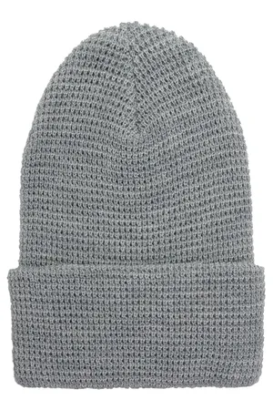 2501KC YP Classics Waffle Cuffed Knit Beanie