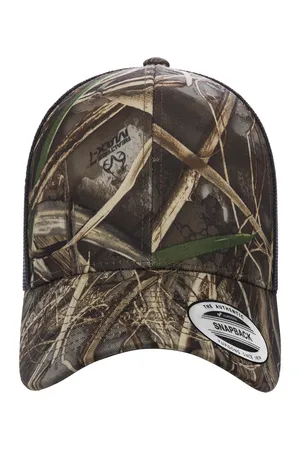 6606RC YP Classics Realtree? Camo Retro Trucker Cap
