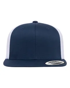 6609 YP Classics Retro High Profile Trucker Cap