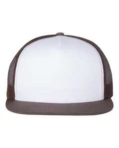 6006 YP Classics Flat Bill Trucker Cap