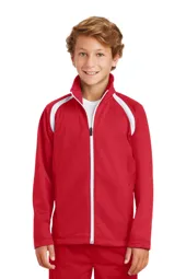 YST90 Sport-Tek Youth Tricot Track Jacket.