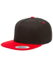 Y6007 Yupoong Adult 5-Panel Cotton Twill Snapback Cap