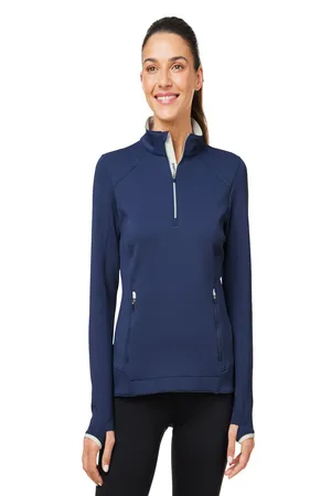 L1022L Zero Restriction Ladies Sofia Quarter-Zip Pullover