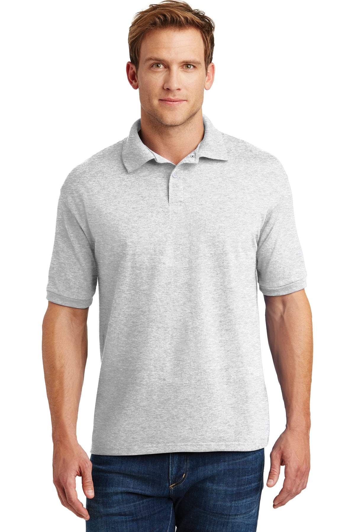 054X Hanes EcoSmart 5.2-Ounce Jersey Knit Sport Shirt 054X Hanes EcoSmart 5.2-Ounce Jersey Knit Sport Shirt
