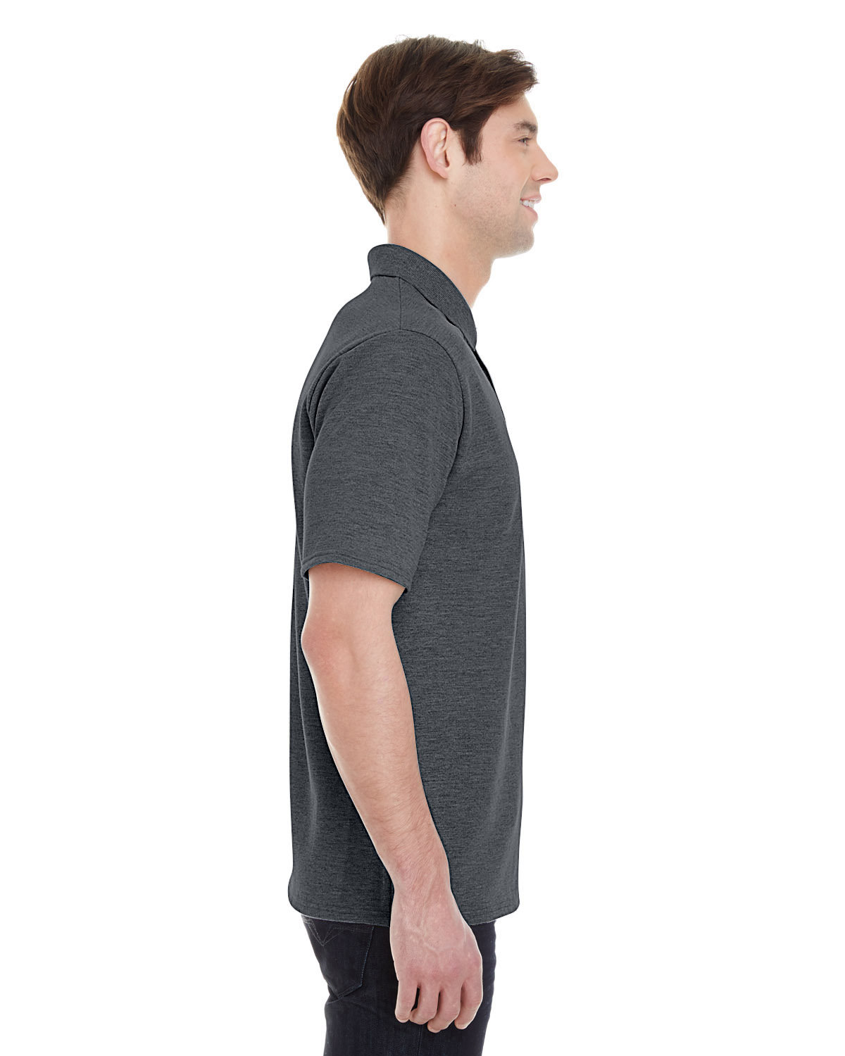 055P Hanes X-Temp Piqué Sport Shirt with Fresh IQ 055P Hanes X-Temp Piqué Sport Shirt with Fresh IQ - Siide Image