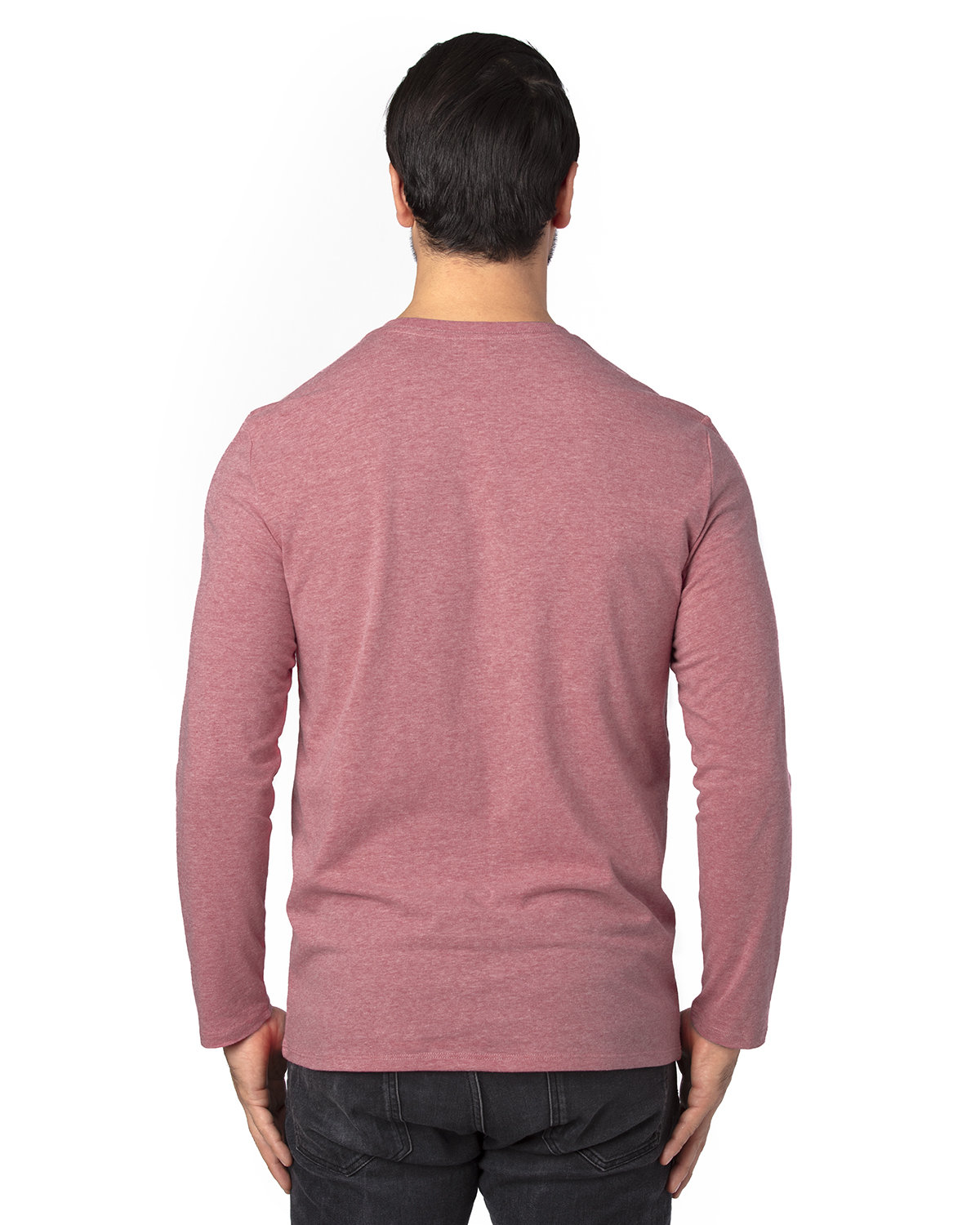 100LS Threadfast Apparel Unisex Ultimate Long-Sleeve T-Shirt - Back Image