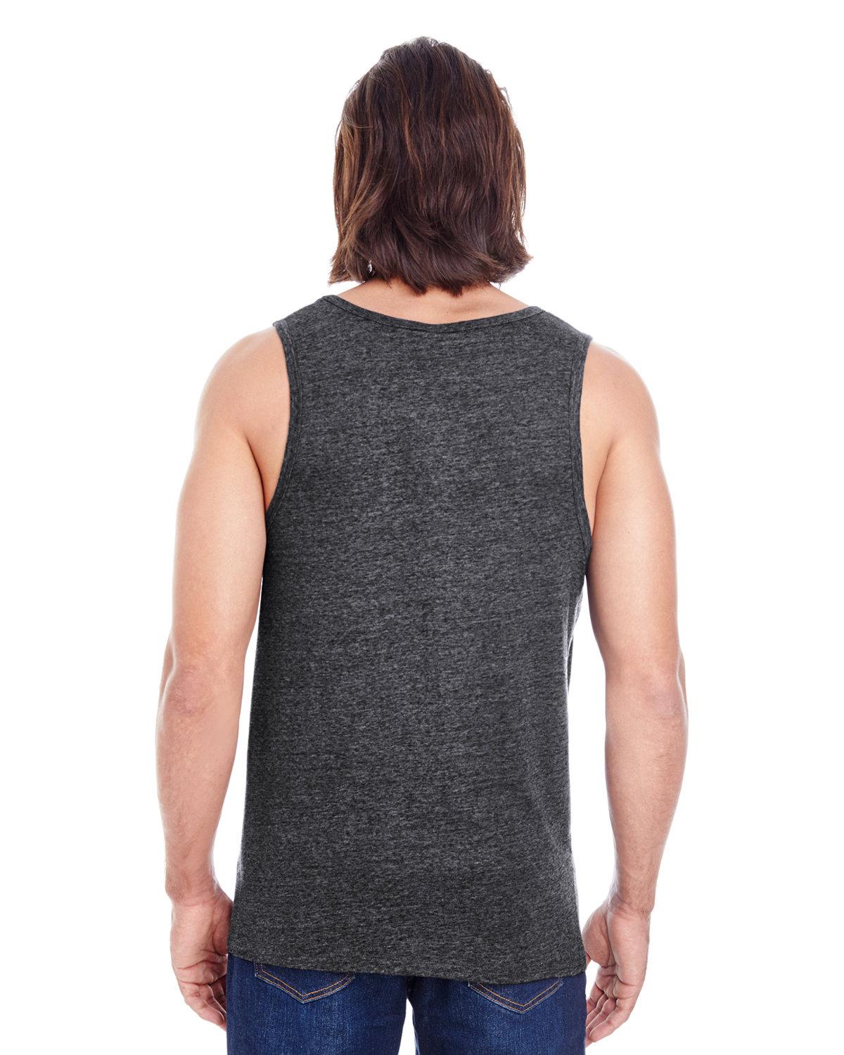 102C Threadfast Apparel Unisex Triblend Tank - Back Image