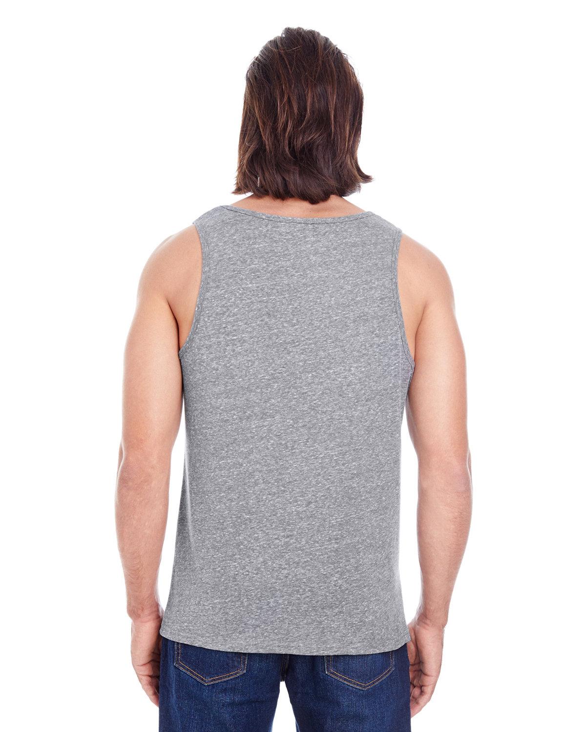 102C Threadfast Apparel Unisex Triblend Tank - Back Image