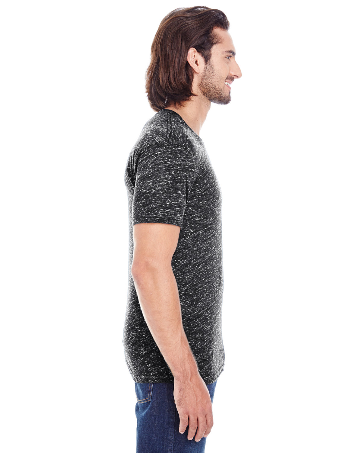 104A Threadfast Apparel Mens Blizzard Jersey Short-Sleeve T-Shirt - Siide Image