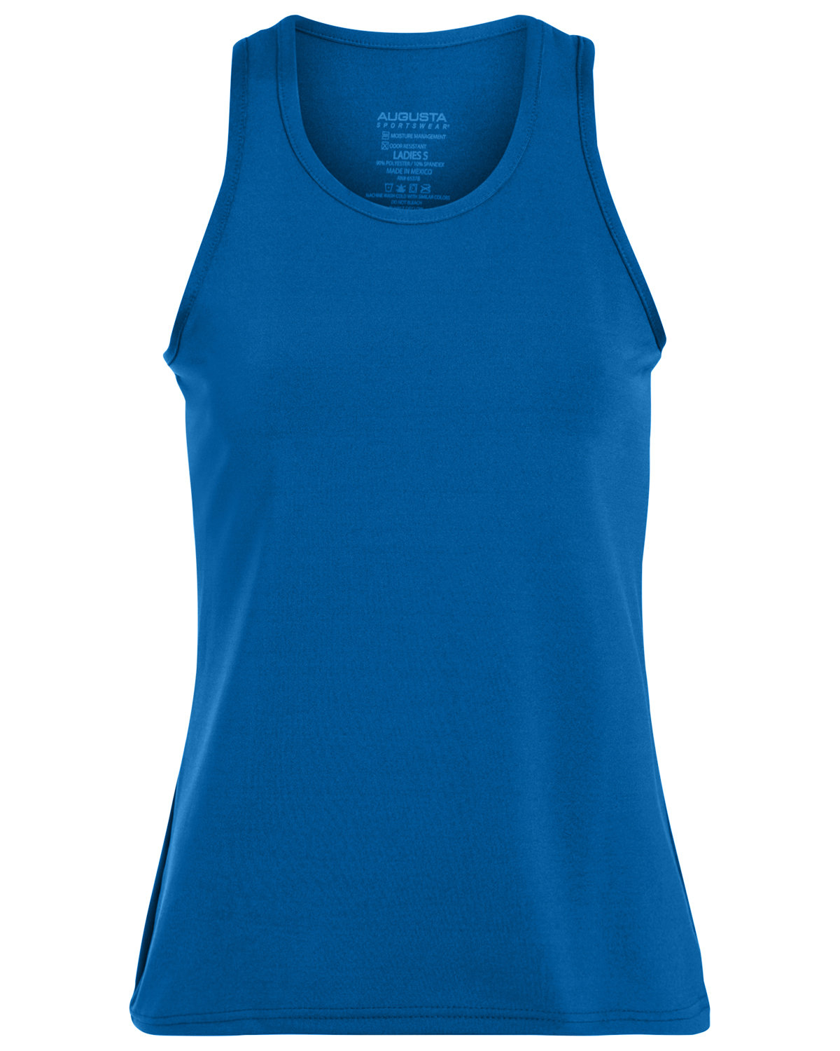 1203 Augusta Drop Ship Girls Polyestyer Spandex Racer Tank