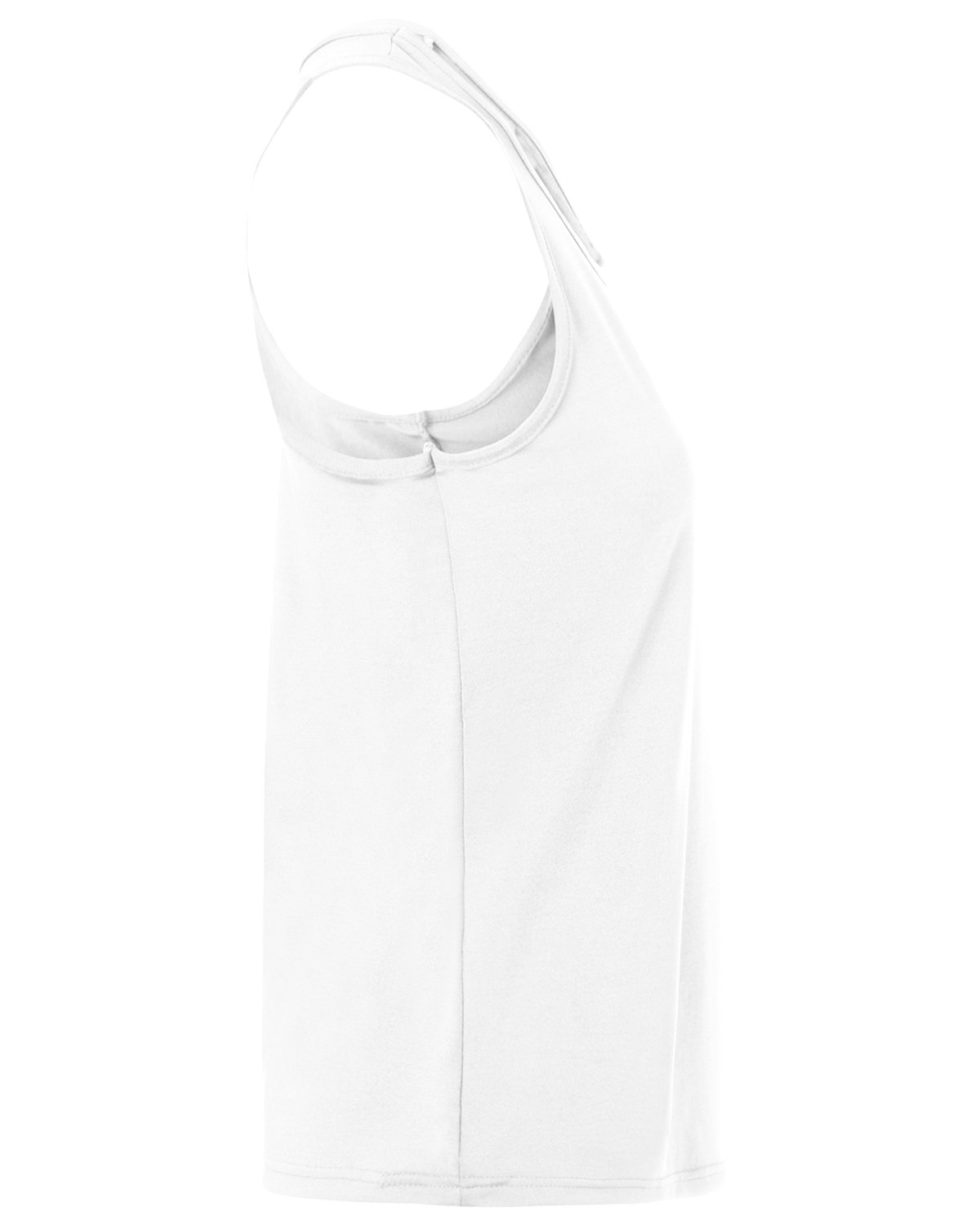 1203 Augusta Drop Ship Girls Polyestyer Spandex Racer Tank - Siide Image