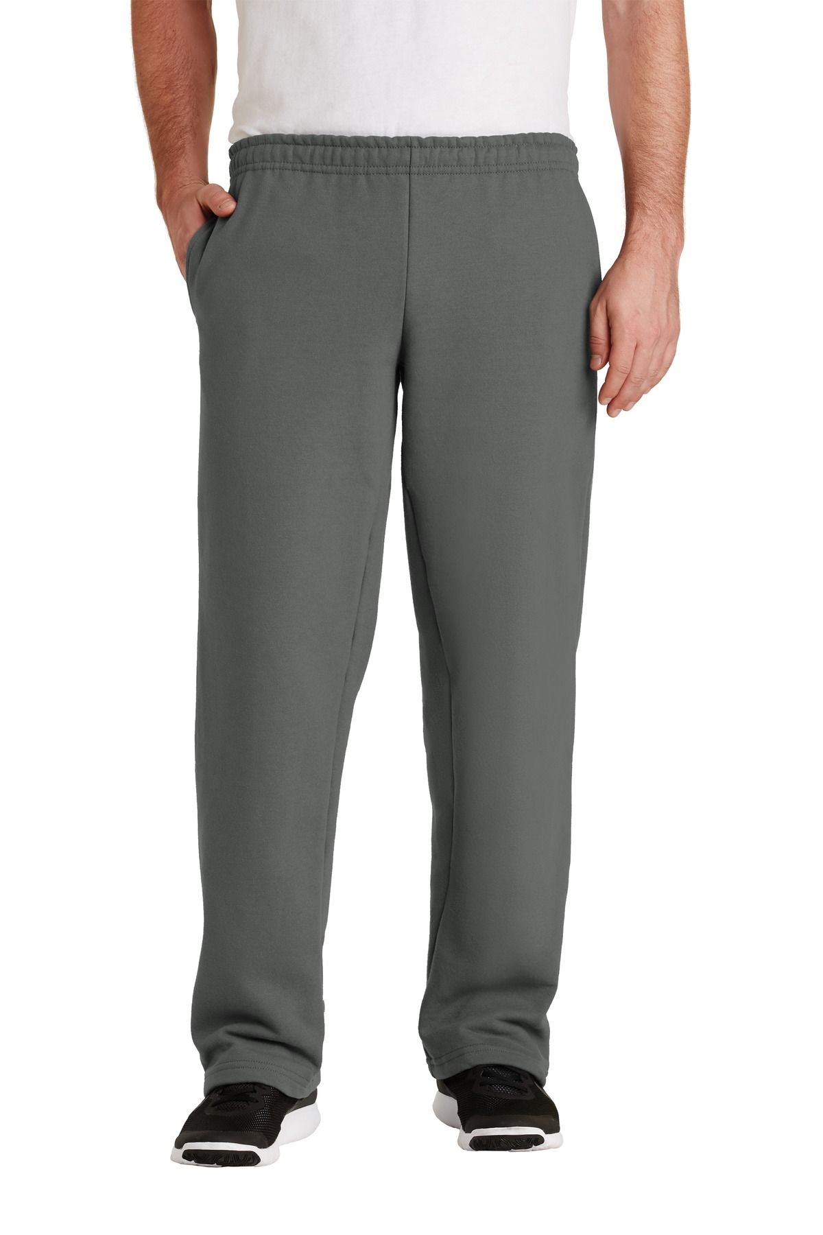12300 Gildan - DryBlend Open Bottom Sweatpant.