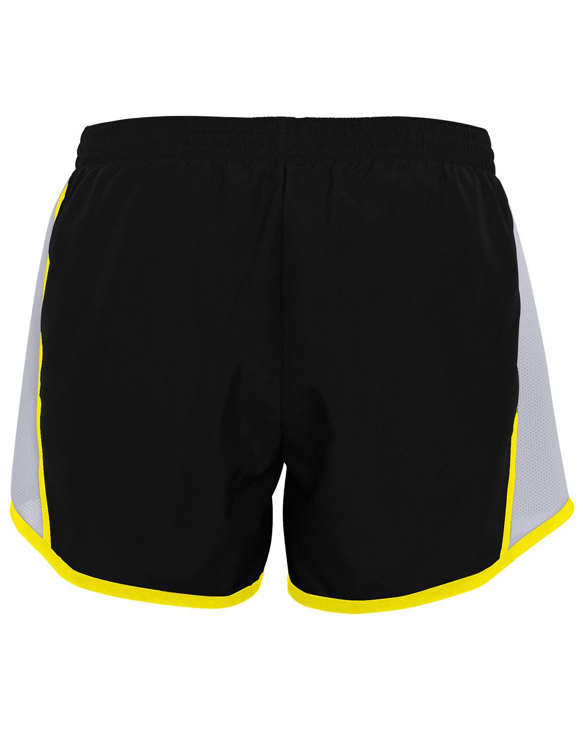 1265 Augusta Sportswear Womens Pulse Team Running Shorts - Back Image