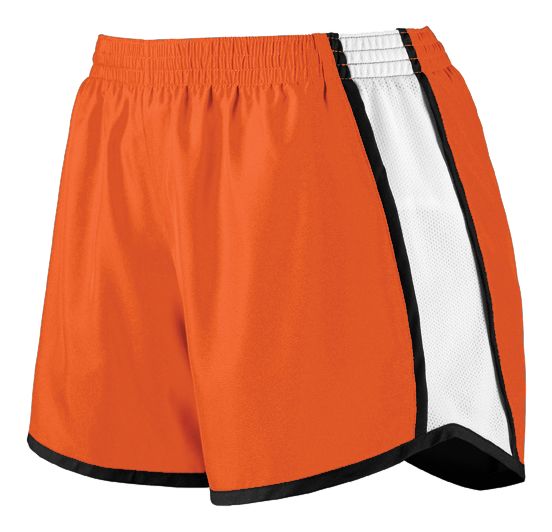 1265 Augusta Sportswear Womens Pulse Team Running Shorts