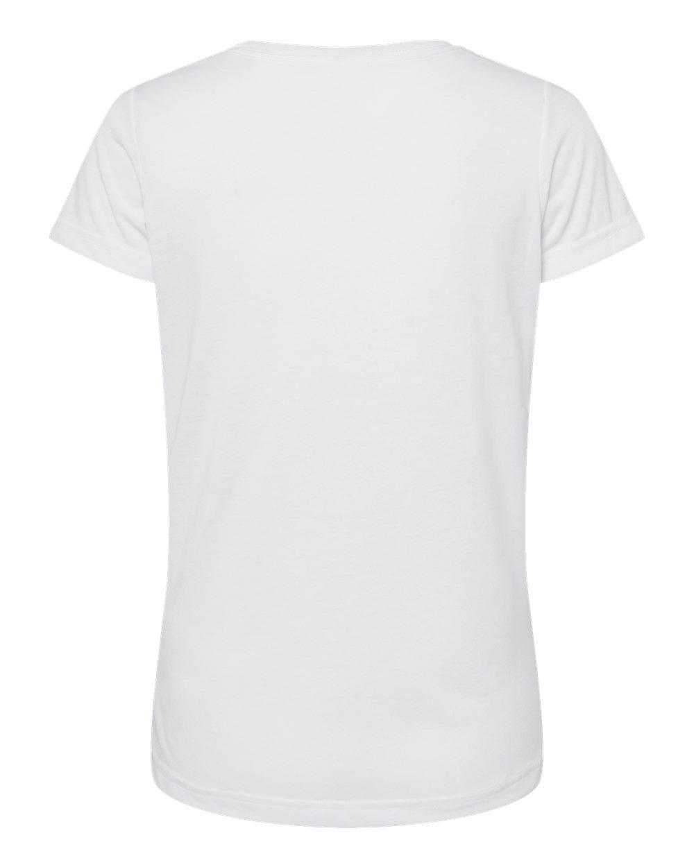 1510 Sublivie Womens Polyester Sublimation Tee - Back Image