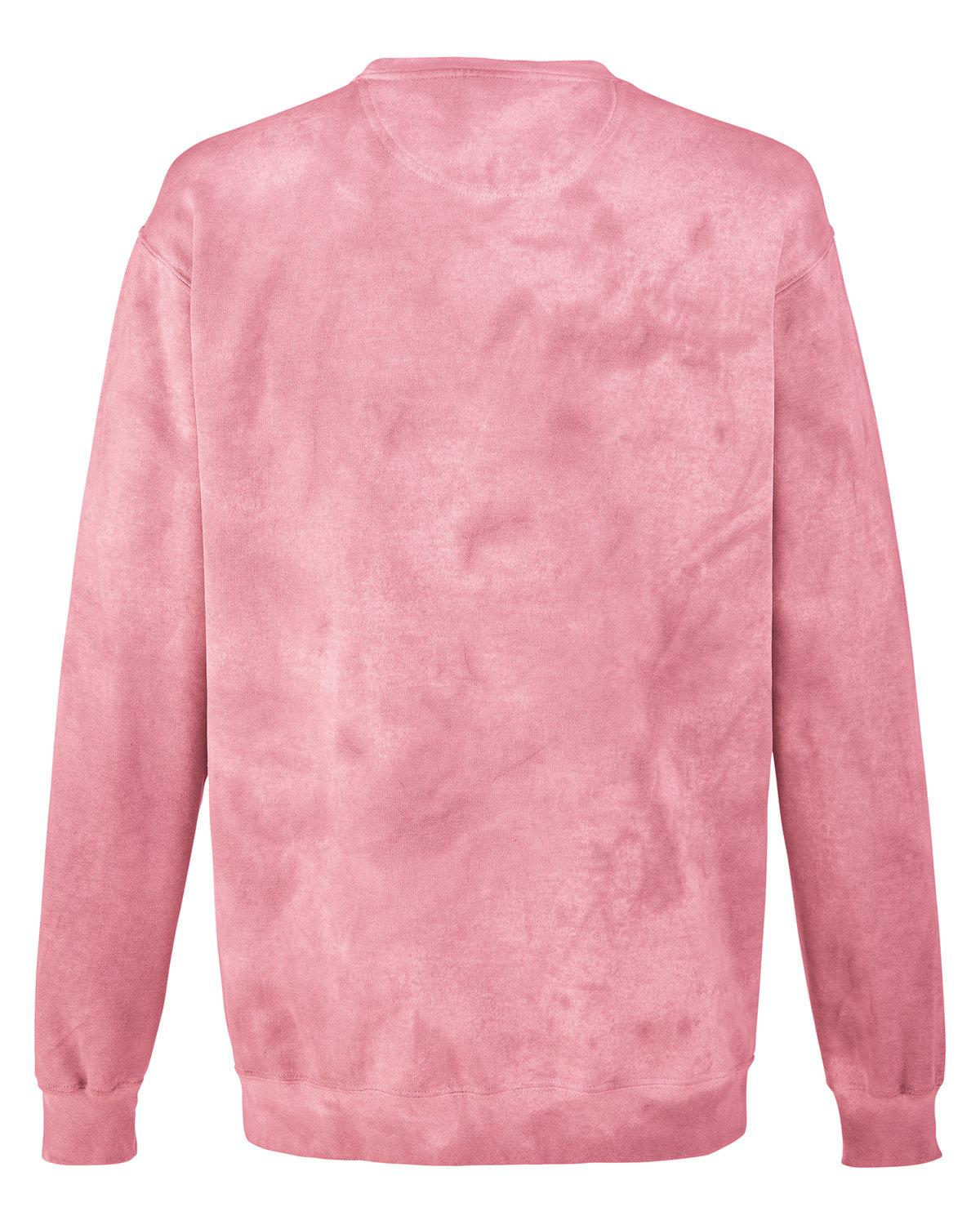 1545CC Comfort Colors Adult Color Blast Crewneck Sweatshirt - Back Image