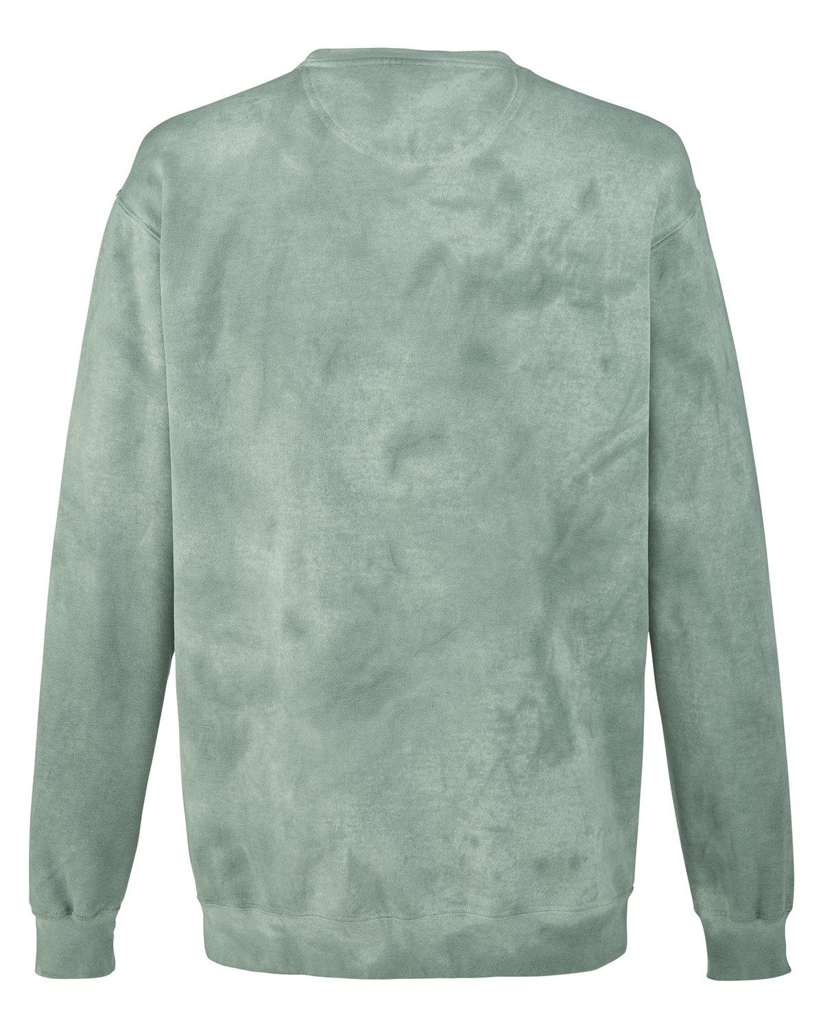 1545CC Comfort Colors Adult Color Blast Crewneck Sweatshirt - Back Image