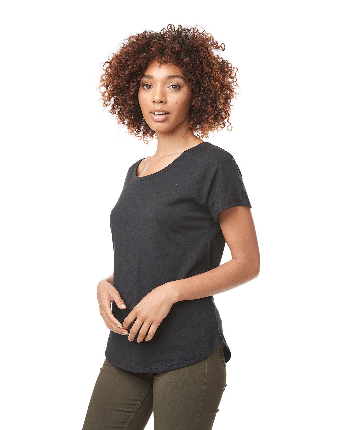1560 Next Level Womens Ideal Dolman - Siide Image