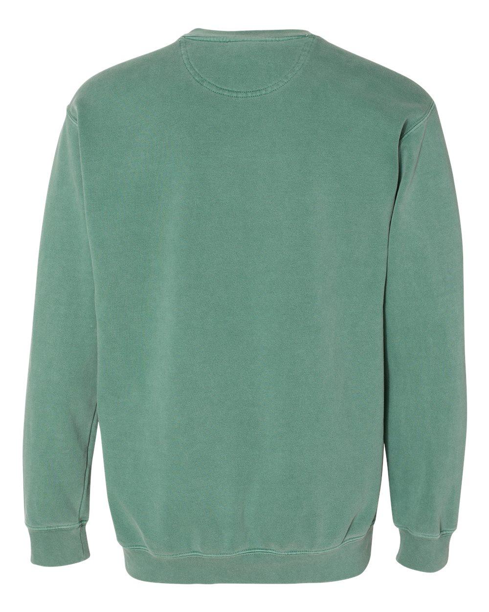 1566 Comfort Color Crewneck Sweatshirt - Back Image