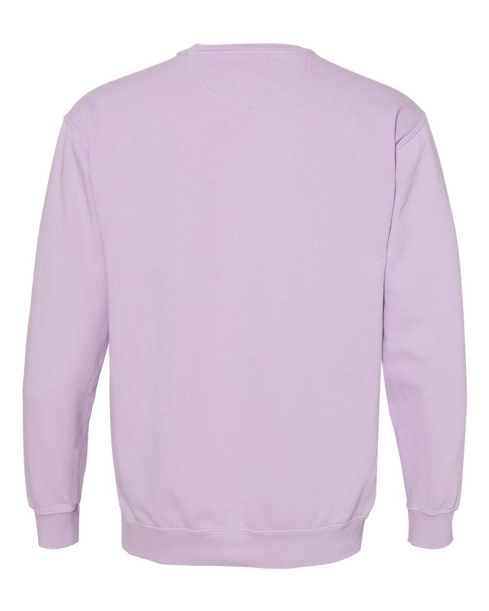 1566 Comfort Color Crewneck Sweatshirt - Back Image
