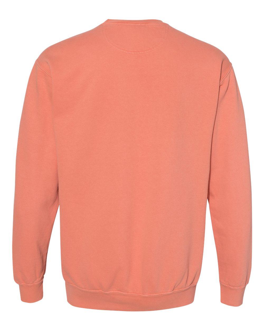 1566 Comfort Color Crewneck Sweatshirt - Back Image