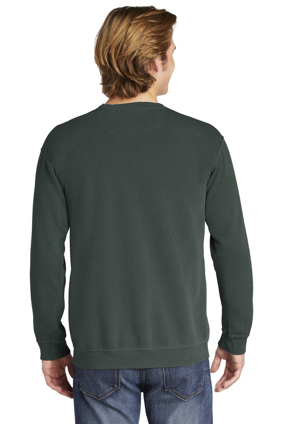 1566 Comfort Color Crewneck Sweatshirt - Back Image
