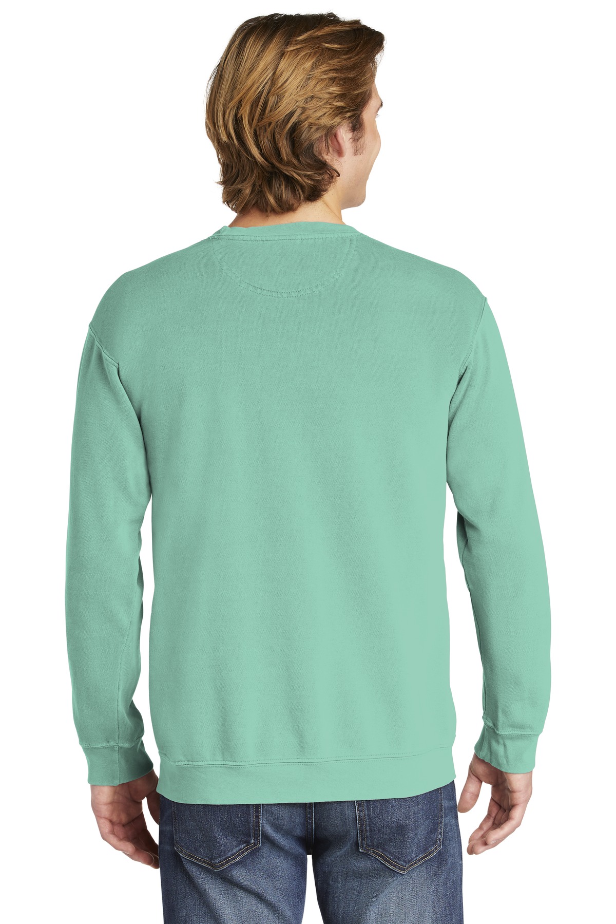 1566 Comfort Color Crewneck Sweatshirt - Back Image