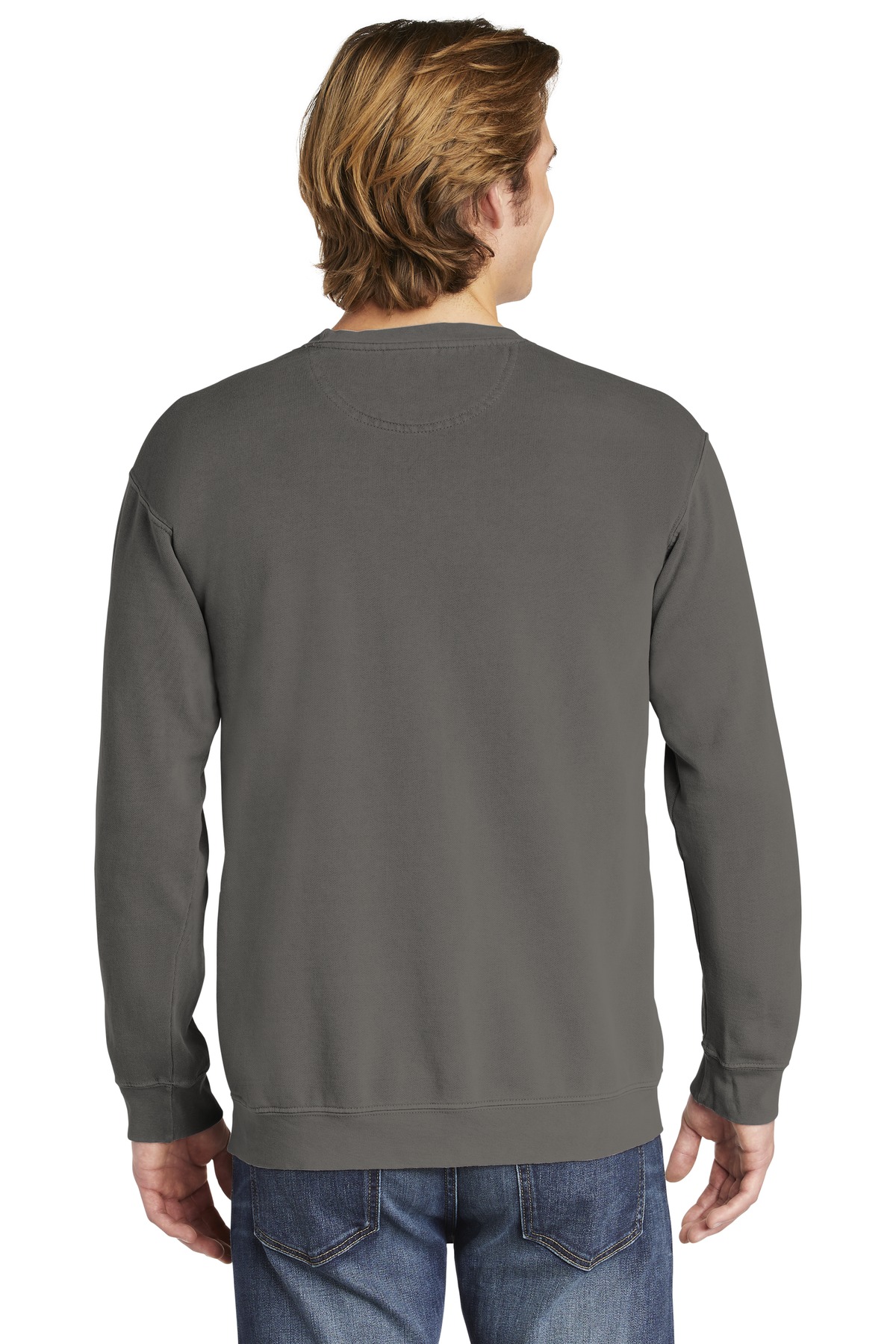 1566 Comfort Color Crewneck Sweatshirt - Back Image