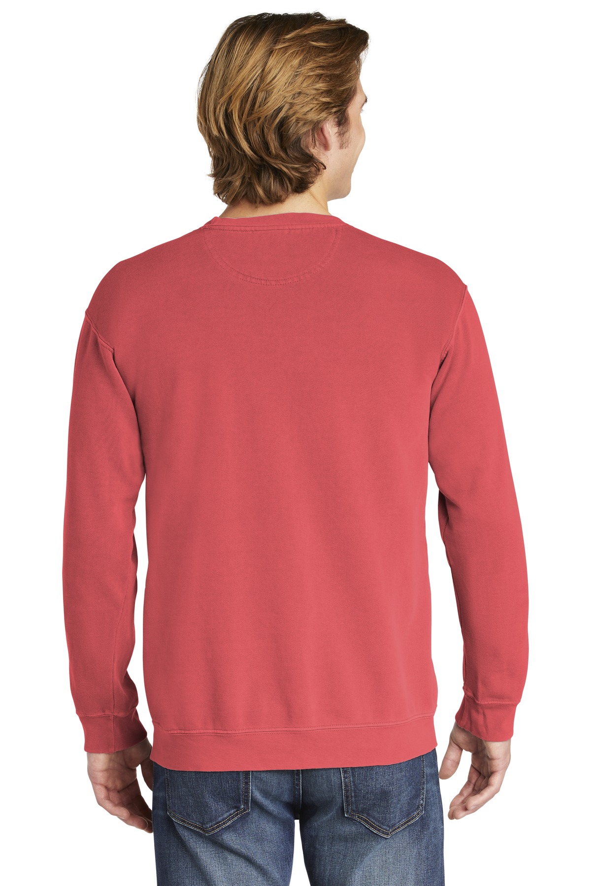 1566 Comfort Color Crewneck Sweatshirt - Back Image