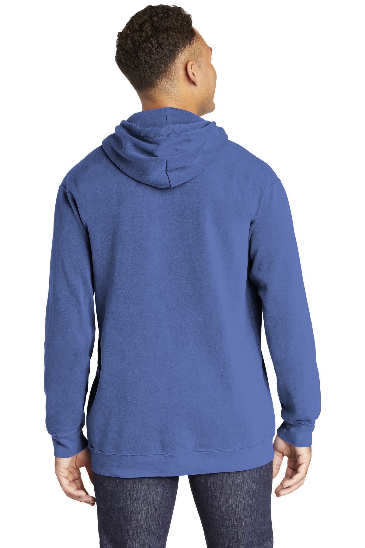 Comfort Colors 1567 1567 Comfort Colors Garment-Dyed Hooded Sweatshirt - Back Image
