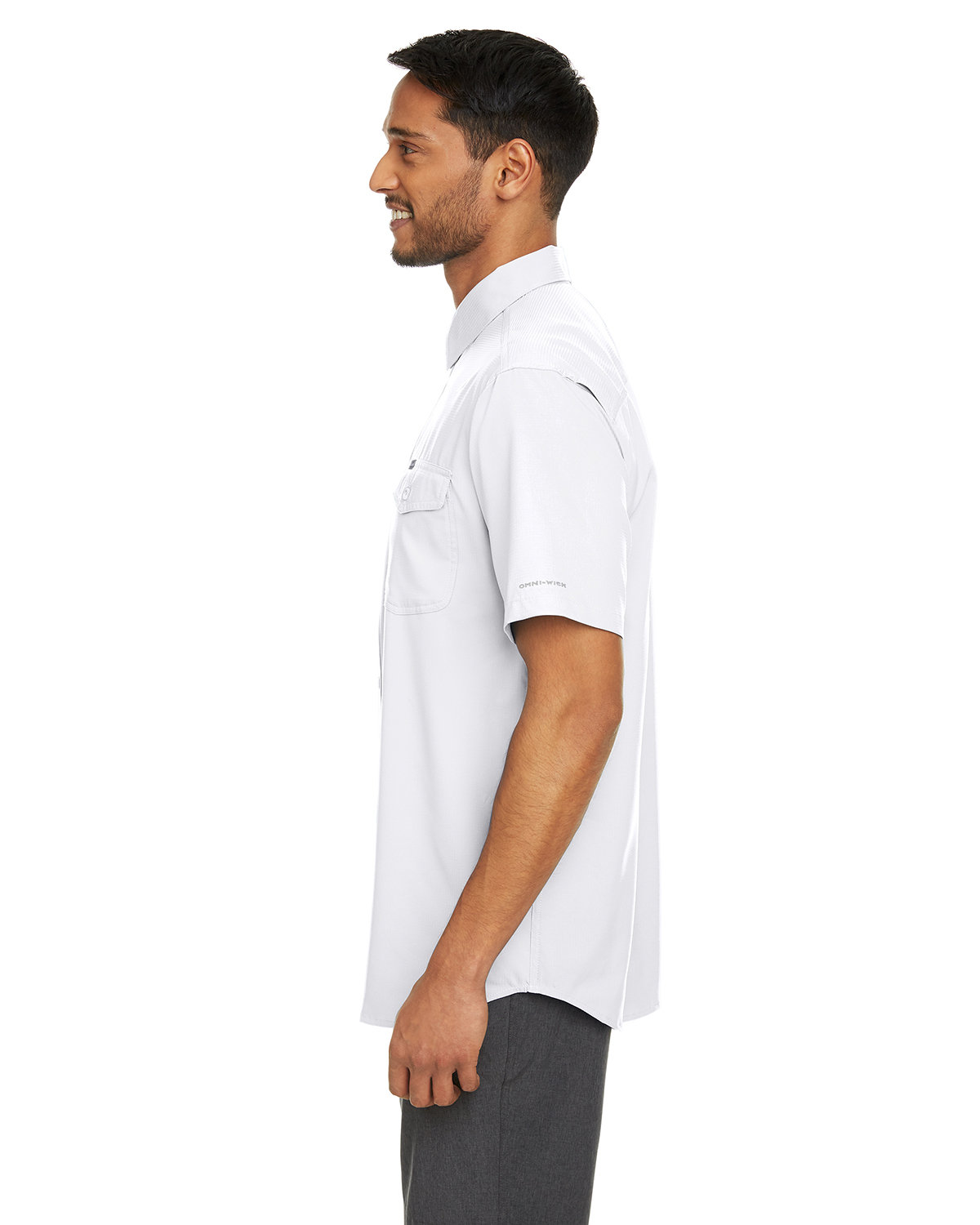 1577761 Columbia Mens Utilizer II Solid Performance Short-Sleeve Shirt - Siide Image