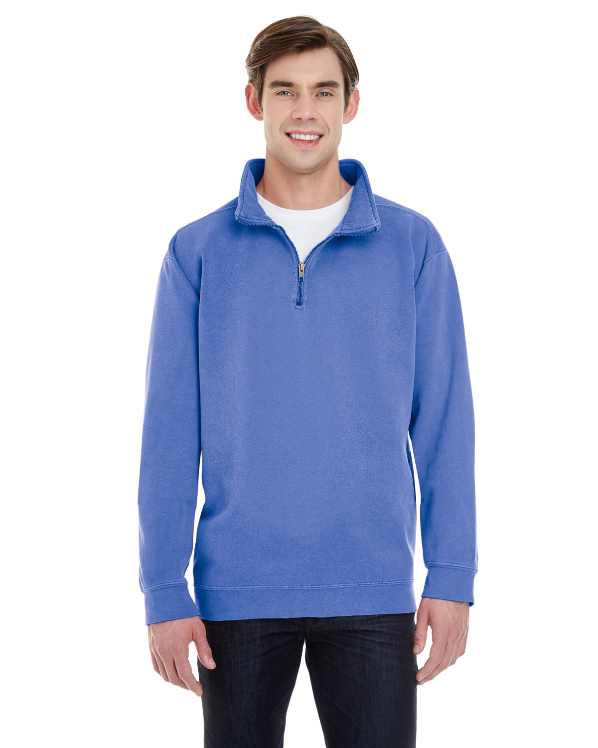 1580 Comfort Colors Garment-Dyed Quarter Zip Sweatshirt 1580 Comfort Colors Garment-Dyed Quarter Zip Sweatshirt