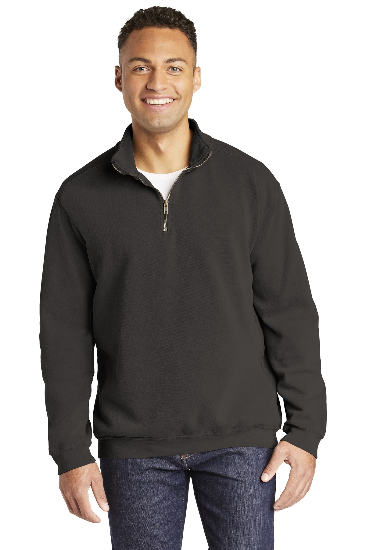 1580 Comfort Colors Garment-Dyed Quarter Zip Sweatshirt 1580 Comfort Colors Garment-Dyed Quarter Zip Sweatshirt