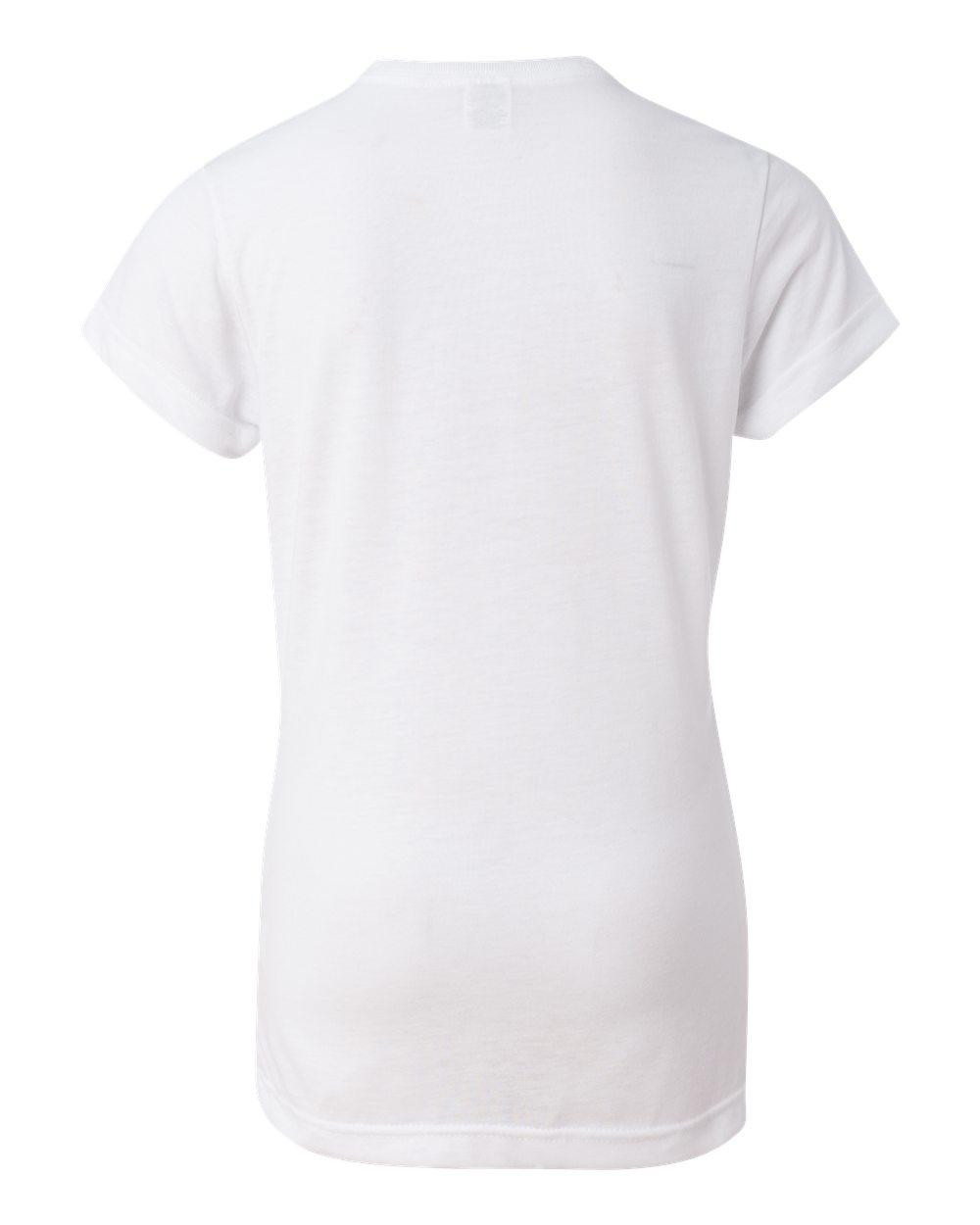 1610 Sublivie Ladies Junior Fit Sublimation T-Shirt - Back Image