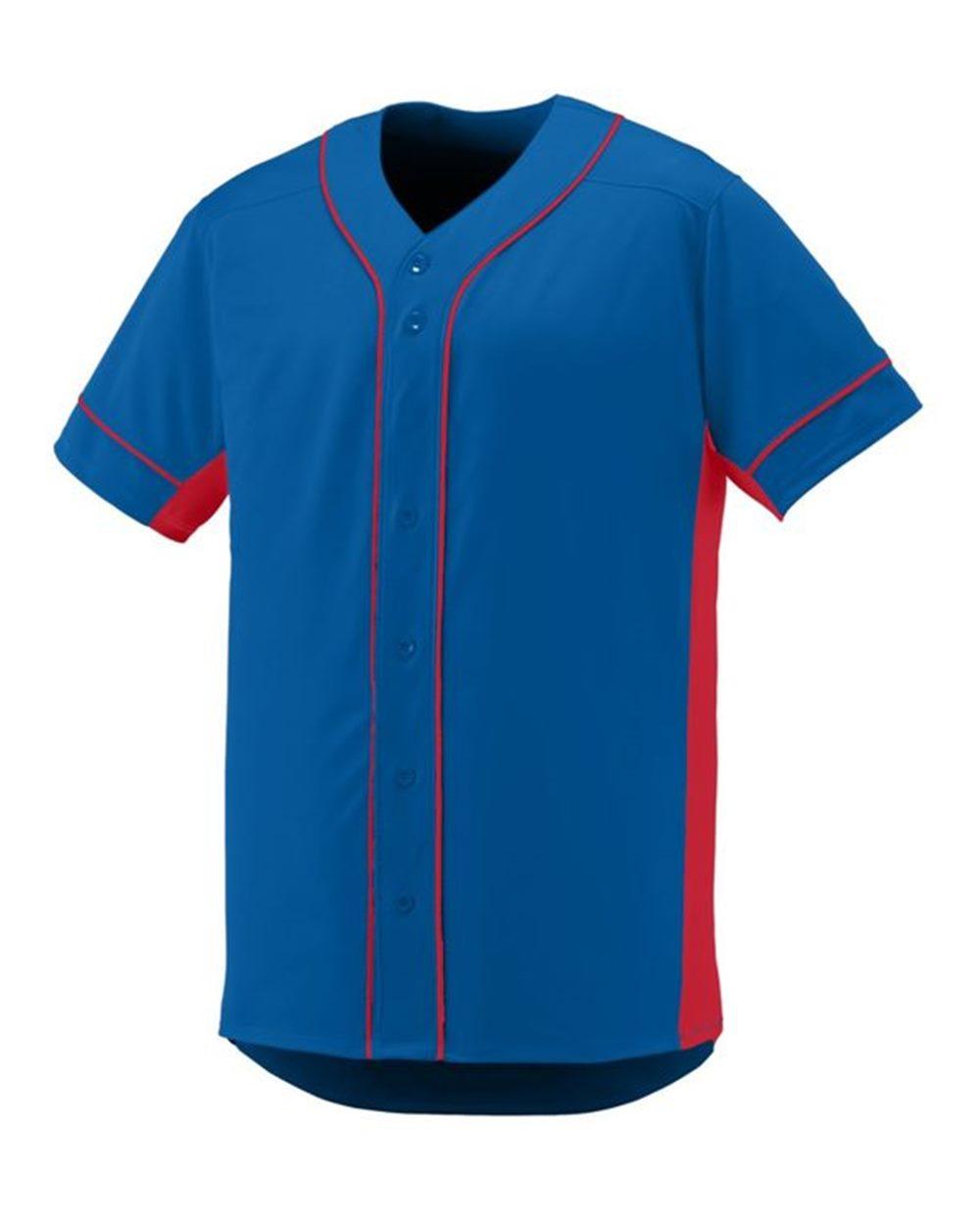 1660 Augusta Drop Ship Adult Slugger Jersey 1660 Augusta Drop Ship Adult Slugger Jersey - Siide Image