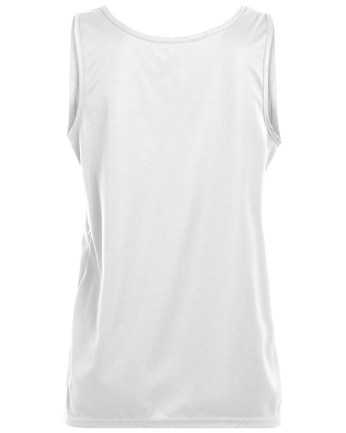 1706 Augusta Drop Ship Girls Training Tank - Back Image