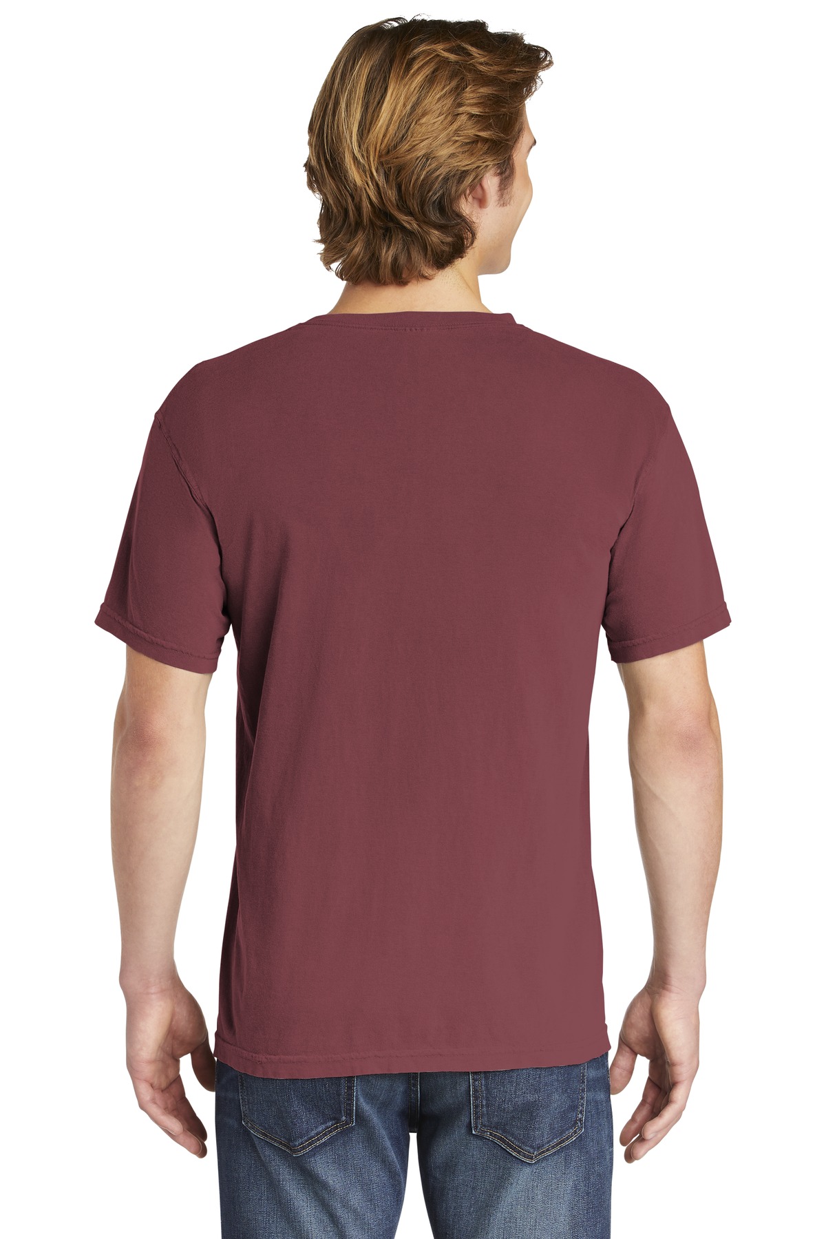 1717 Comfort Colors Garment-Dyed Heavyweight T-Shirt - Back Image