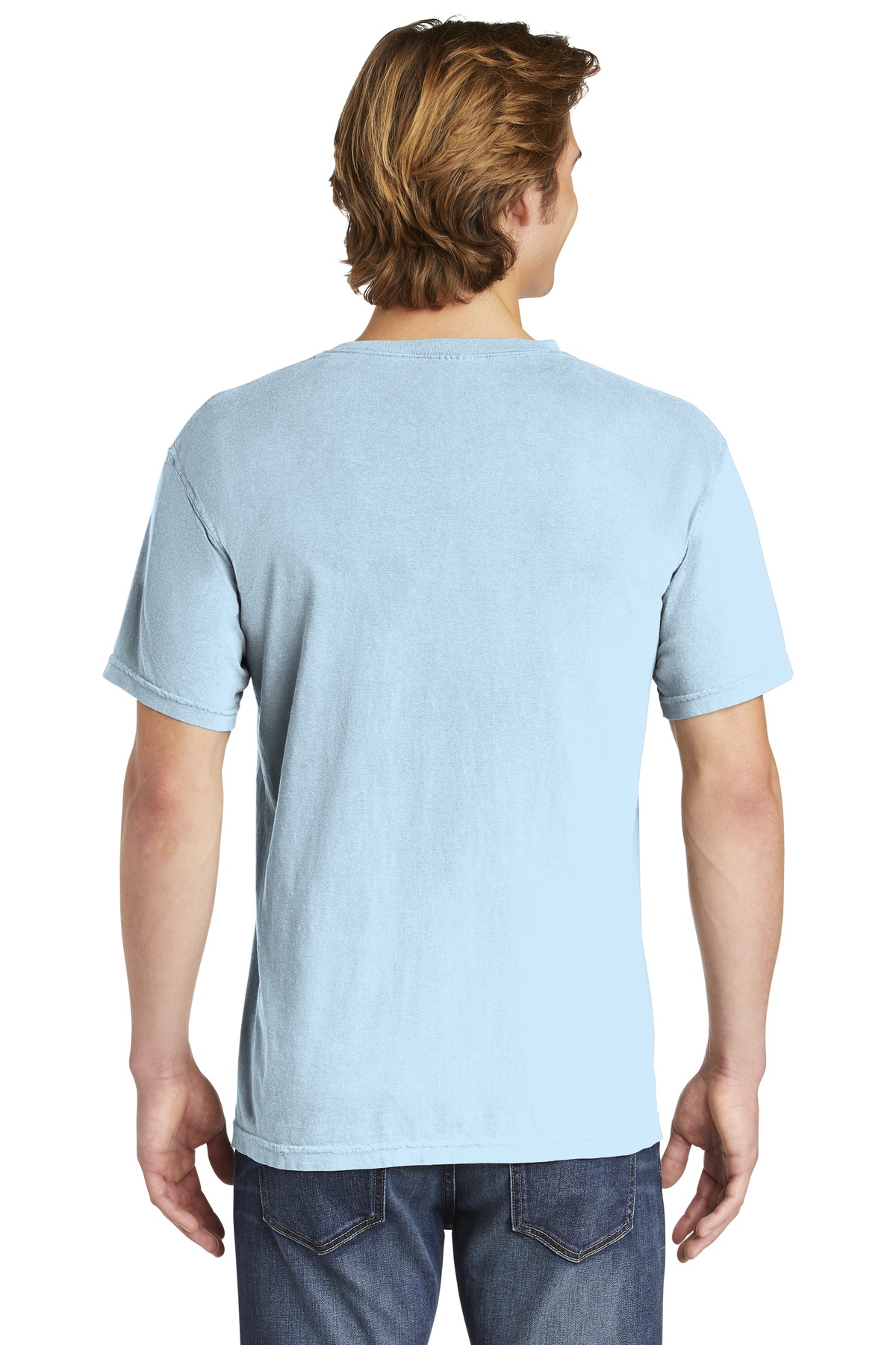 1717 Comfort Colors Garment-Dyed Heavyweight T-Shirt - Back Image