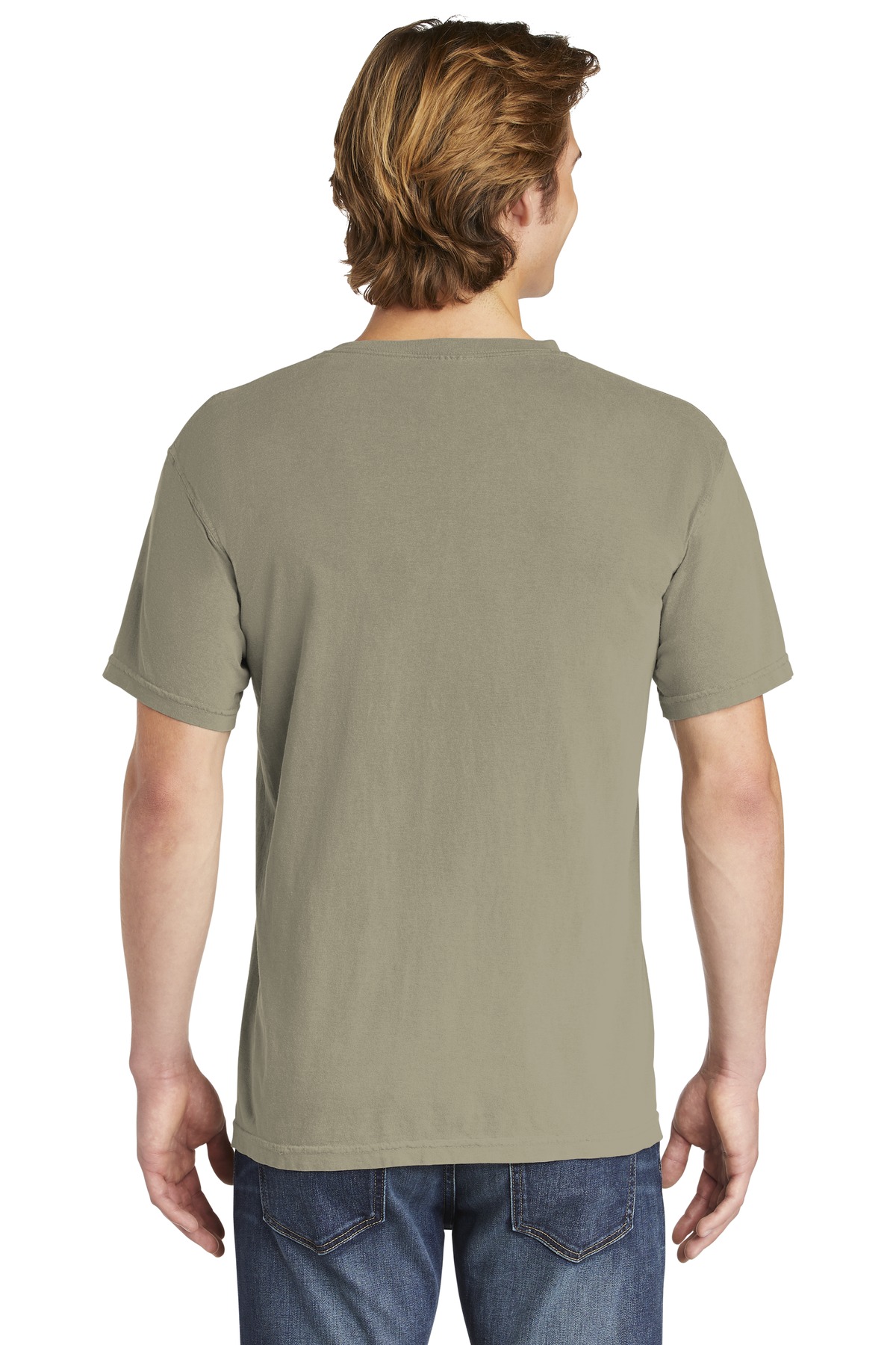 1717 Comfort Colors Garment-Dyed Heavyweight Short-Sleeve T-Shirt - Back Image