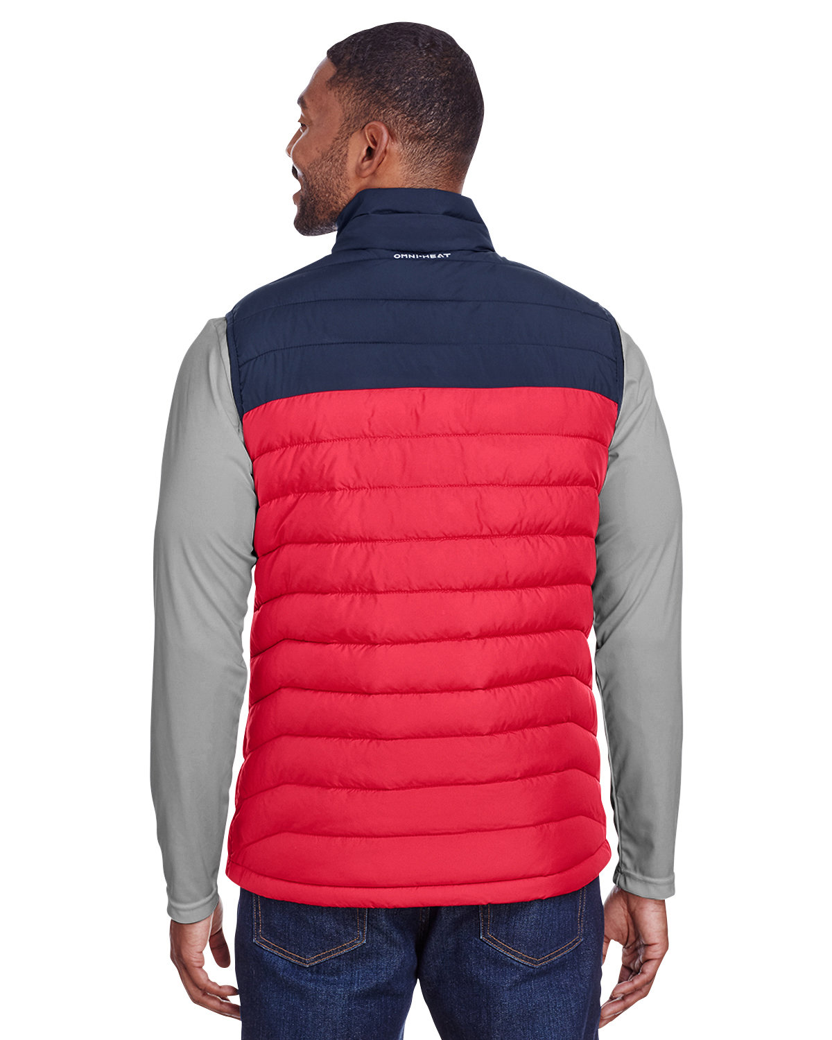 1748031 Columbia Mens Powder Lite Vest - Back Image