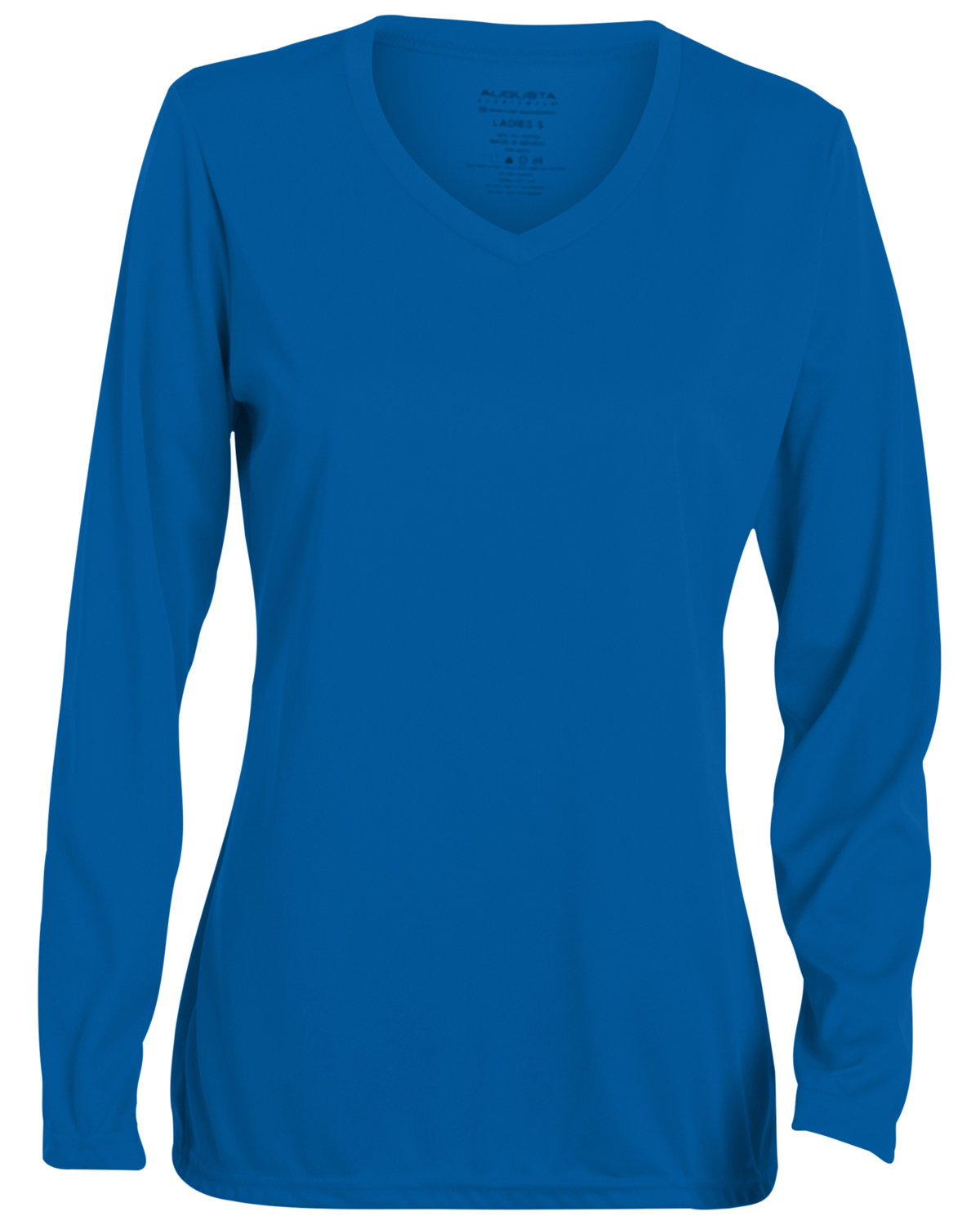 1788 Augusta Drop Ship Ladies Wicking Long-Sleeve T-Shirt