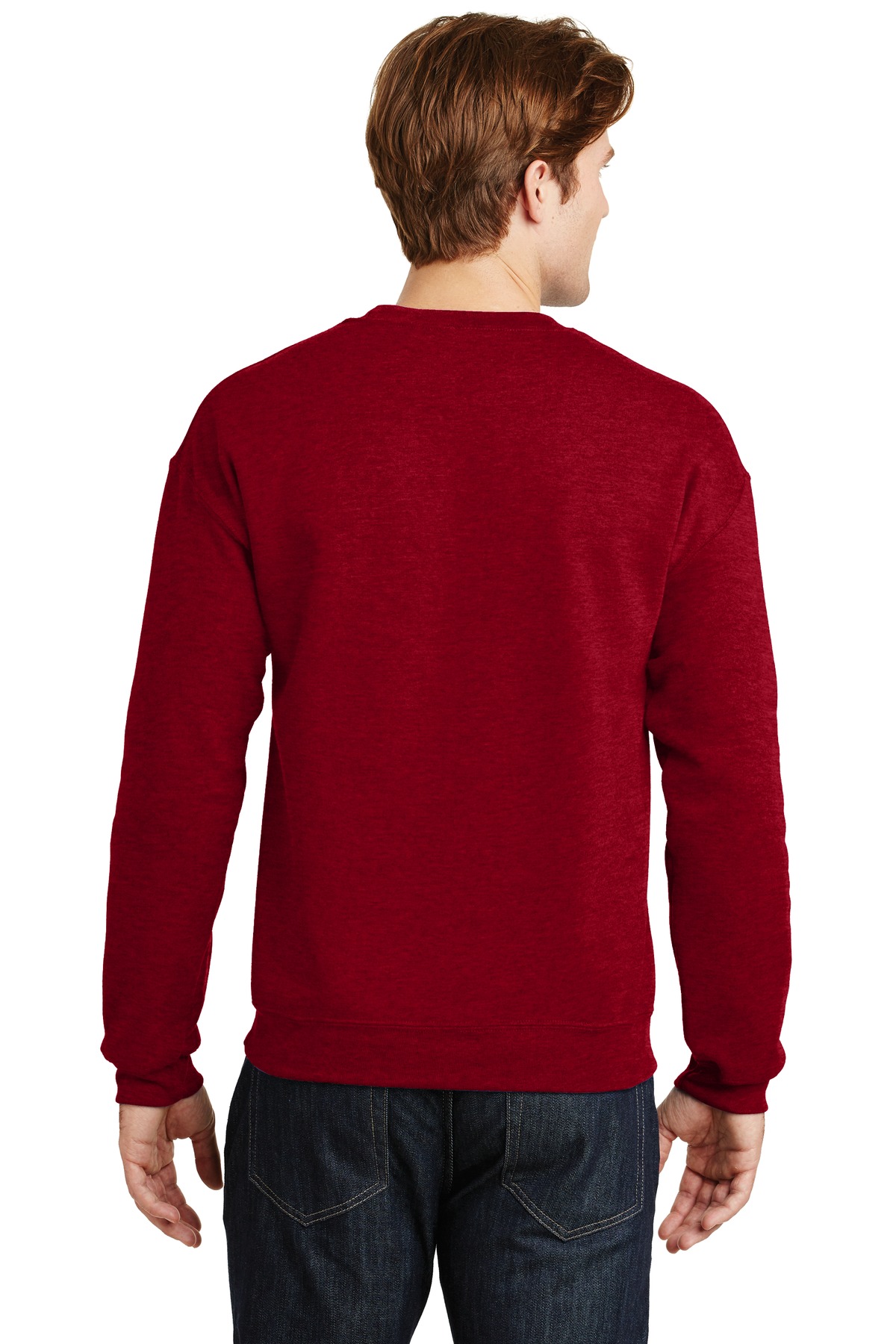 18000 Gildan Heavy Blend Crewneck Sweatshirt - Back Image